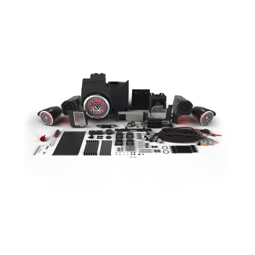 Rockford Fosgate RZR19RCPXP-STG5 Audio Kit: Ride Command Interface, 1500-Watt Amp, Front Speakers & M2 Tweeters, M2 Color Optix 10” Subwoofer & 6.5 Rockford Fosgate RZR19RCPXP-STG5 Audio Kit: Ride Command Interface, 1500-Watt Amp, Front Speakers & M2 Tweeters, M2 Color Optix 10” Subwoofer & 6.5